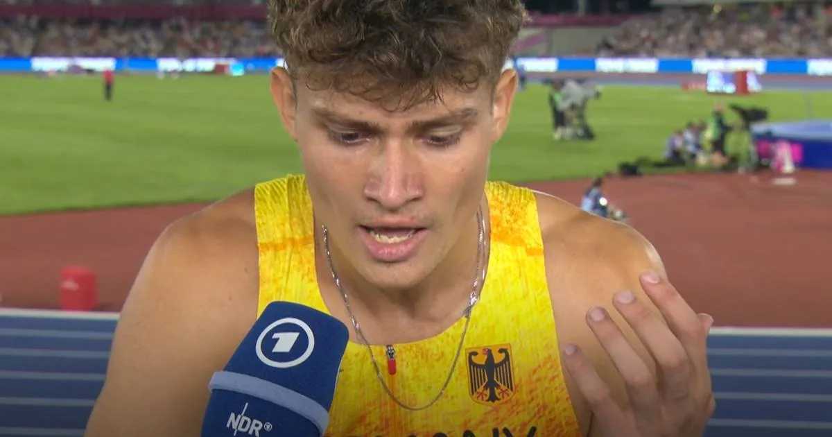 Leichtathletik-EM: Emil Agyekum gewinnt Silber über 400 Meter Hürden - BILD