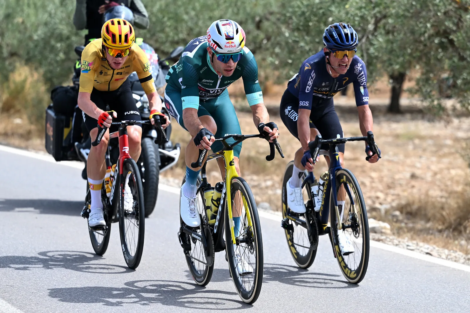 Vuelta 2026 - 7. Etappe heute live im Ticker: Ausreißer um Wout van Aert auf Weg zur Bergankunft vorn - Liveticker - Eurosport