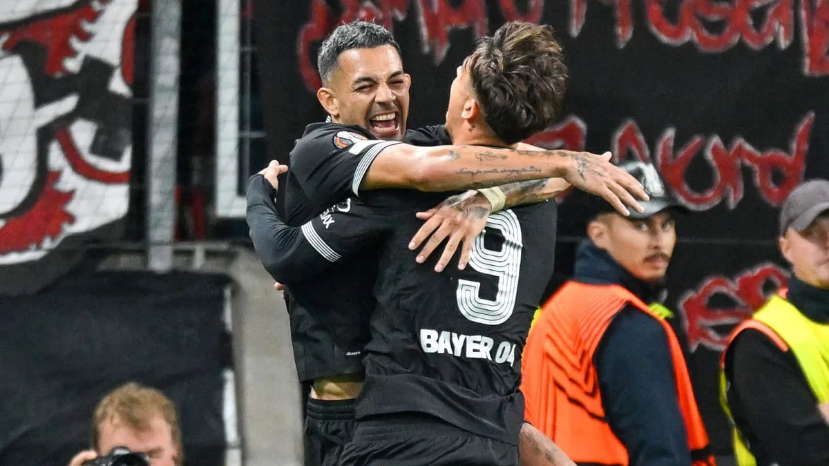 Europa League: 2:0 gegen NK Celje! WM-Star Facundo Medina erlöst Bayer Leverkusen - BILD